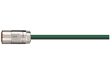 readycable® servo cable suitable for Baumüller 326580 (15 m), 21 A base cable, PVC 7.5 x d