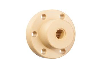 dryspin® trapezoidal lead screw nut with flange, J350FRM