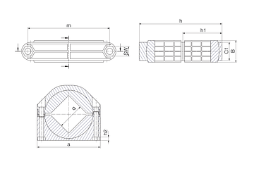 ESQM-110 technical drawing