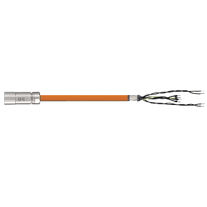 readycable® servo cable suitable for Stöber size 1-Motor-2,5 mm², base cable PVC 15 x d