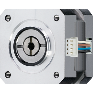 drylin® E lead screw stepper motor, stranded wires with JST connector, short design, NEMA17