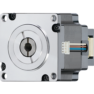 drylin® E lead screw stepper motor, stranded wires with JST connector and encoder, short design, NEMA23