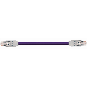 PUR-Bus cable | GigE, torsion, Connector A: Yamaichi RJ45 metal, Connector B: Yamaichi RJ45 metal