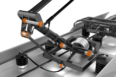 Exterior application - pantograph, collector