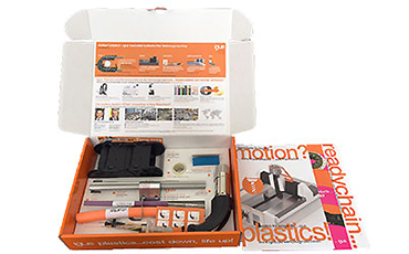 Sample box for machine tools