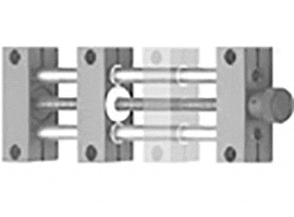 Adjustable lead screw module flexible